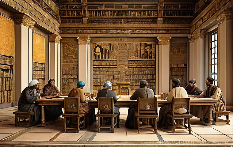고대 문명 - **Prompt:** A bustling scene within a grand ancient city, drawing inspiration from the architectural...